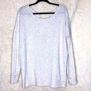 Long sleeve with open back